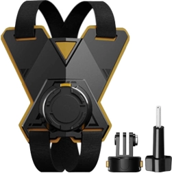 PULUZ magnetni nosilec za motoristično čelado za športne kamere (vključno z ACE PRO 2, OSMO ACTION 5 PRO)