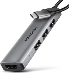 Večvratni USB razdelilnik 4-v-1 5 Gb/s s HDMI