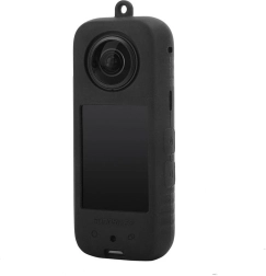 Silikonski zaščitni ovitek Sunnylife za Insta360 X3, črn