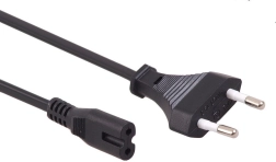 Napajalni kabel osmica 2 pina 1,5 m EU