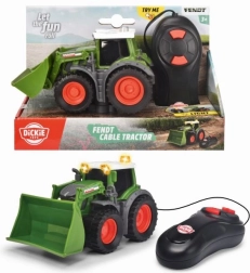 Traktor Fendt z žičnim daljinskim upravljanjem