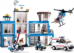 gradbeni komplet Sluban policija – pobeg iz zapora