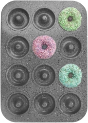 Jeklena pekač za krofe GRANDE, 12 kos