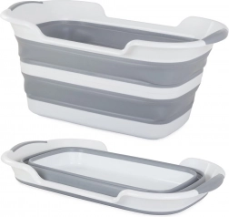 Silikonska zložljiva posoda z odtokom 40 l