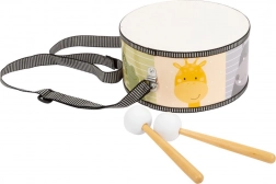 Small Foot otroški boben Barvni safari s paličicami