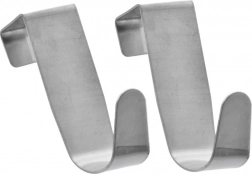 Jekleni kljukici za vrata, set 2 kos