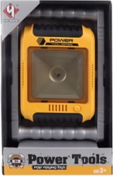 Prenosna gradbena LED svetilka s stojalom na baterije