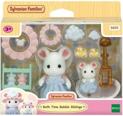 Sylvanian Families kopel z mehurčki – set z miškami Marshmallow