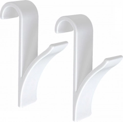 Plastični kavlji za radiator, 2 kosa – univerzalni obešalni kavlji brez vrtanja