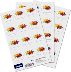 Samolepilne etikete za kozarce 36 kos