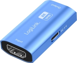 Repeater HDMI 8K/60Hz HDCP2.3, moder aluminij