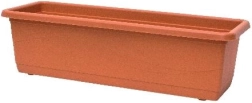 Plastično korito Lobelia 50 cm terakota