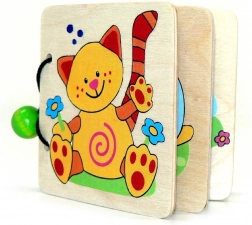 Lesena knjiga Živali od Hess