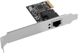 Omrežna kartica PCIe 1x RJ45 1 Gb/s z nizkim profilom LANBERG (RTL8111C)