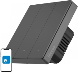 Pametno stensko stikalo Sonoff M5 z Wi‑Fi, 3‑kanalno