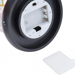 LED vrtnica v steklenem zvonu – rožnata dekorativna svetilka in romantično darilo