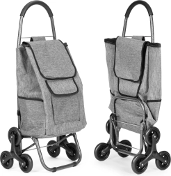 Shopping trolley 33 L with triple wheels and pockets MODERNHOME