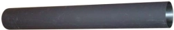 Dimna cev 150 mm, dolžina 750 mm, debelina 1,5 mm, črna
