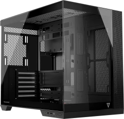 Računalniško ohišje VOLCANO Panorama miditower, sivo