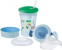 Otroški lonček NUK Learn to Drink Set za dečke 230 ml