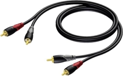 Avdio kabel 2× RCA (cinch) moški – 2× RCA (cinch) moški 1 m