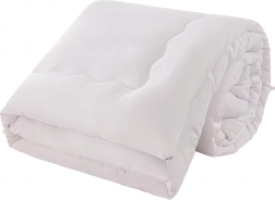 Celoletna zračna zimska odeja 140 × 200 cm bela