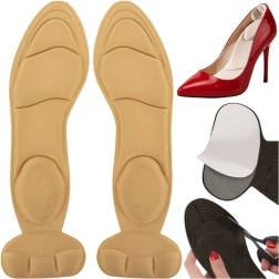 Beige cushioned insoles for pumps RUHHY