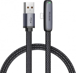 USB-a na Lightning kabel McDodo CA-2791, 1.8m (črna)