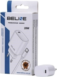 Omrežni polnilec 20 W USB‑C + kabel USB‑C – Bela