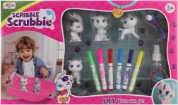 Pobarvane živalice – ustvarjalni komplet za otroke