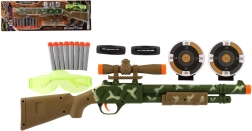 Plastična puška s strelnim namerilnikom in penastimi naboji, 51 cm