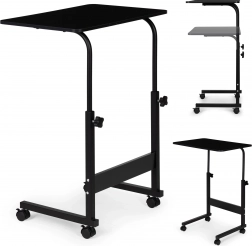 Prenosna miza za prenosnik črna