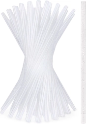 Set bleščečih večkratnih slamic 22 cm – 50 kos