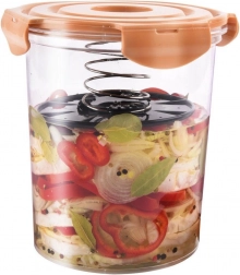 Posoda za mariniranje s vzmetjo 4 l, 19 × 21 cm