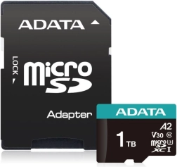 Pomnilniška kartica MicroSD PremierPro 1TB z adapterjem