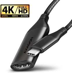 Adapter USB-C na HDMI 4K/60Hz aluminij, 25 cm kabel