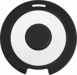 Steklen pokrov s silikonskim robom GRANDE COMBI 17 cm