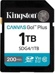 Sd kartica 1 tb kingston canvas go! plus 200 mb/s c10 u3 v30