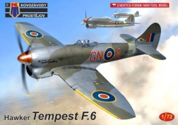 Model letala Tempest F.6 v merilu 1/72