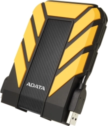 Zunanji odporni disk ADATA DashDrive Durable HD710 2 TB 2,5" USB 3.1 – rumena