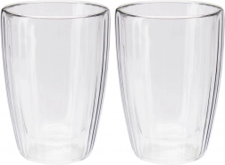 Termo kozarci z dvojno steno za kavo in čaj 350 ml, 2 kos