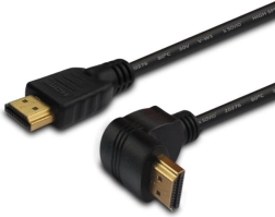 Kotni HDMI kabel, pozlačen v1.4 3D, 4Kx2K, 1,5 m, CL-04