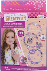 Komplet za ustvarjanje lastne nakit: zapestnice in ogrlice