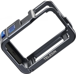 Kovinsko ohišje Telesin za DJI OSMO ACTION 5/4/3 (črno)