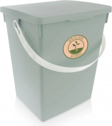 Univerzalni zapiralni koš in posoda za kapsule, krmo in prašek 5,5 l – zelen