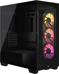 Ohišje računalnika Mid-Tower 3500X ICUE LINK RGB TG črna