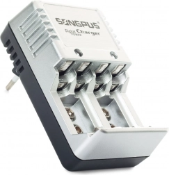 Polnilec baterij AA, AAA in 9V za Ni-MH in Ni-Cd