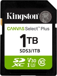 Kingston canvas select plus sdxc 1 tb gen3 (150 mb/s) – pomnilniška kartica