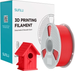 Sunlu ASA filament red 1.75 mm