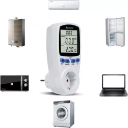 Digitalni vatmeter – merilnik porabe energije za vtičnico